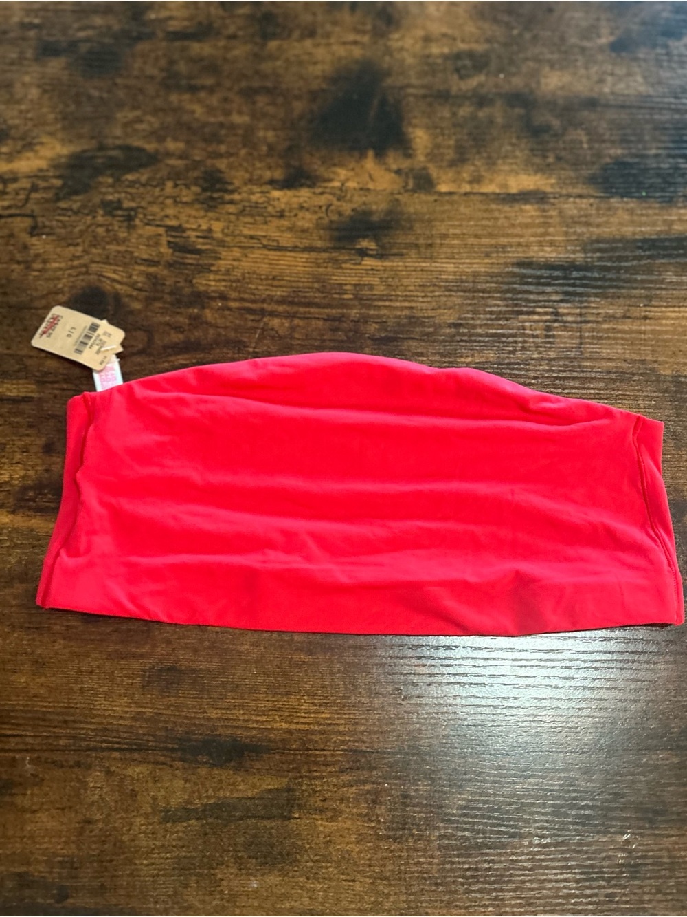 PINK Victoria's Secret Hot Pink Bandeau Tube Top
